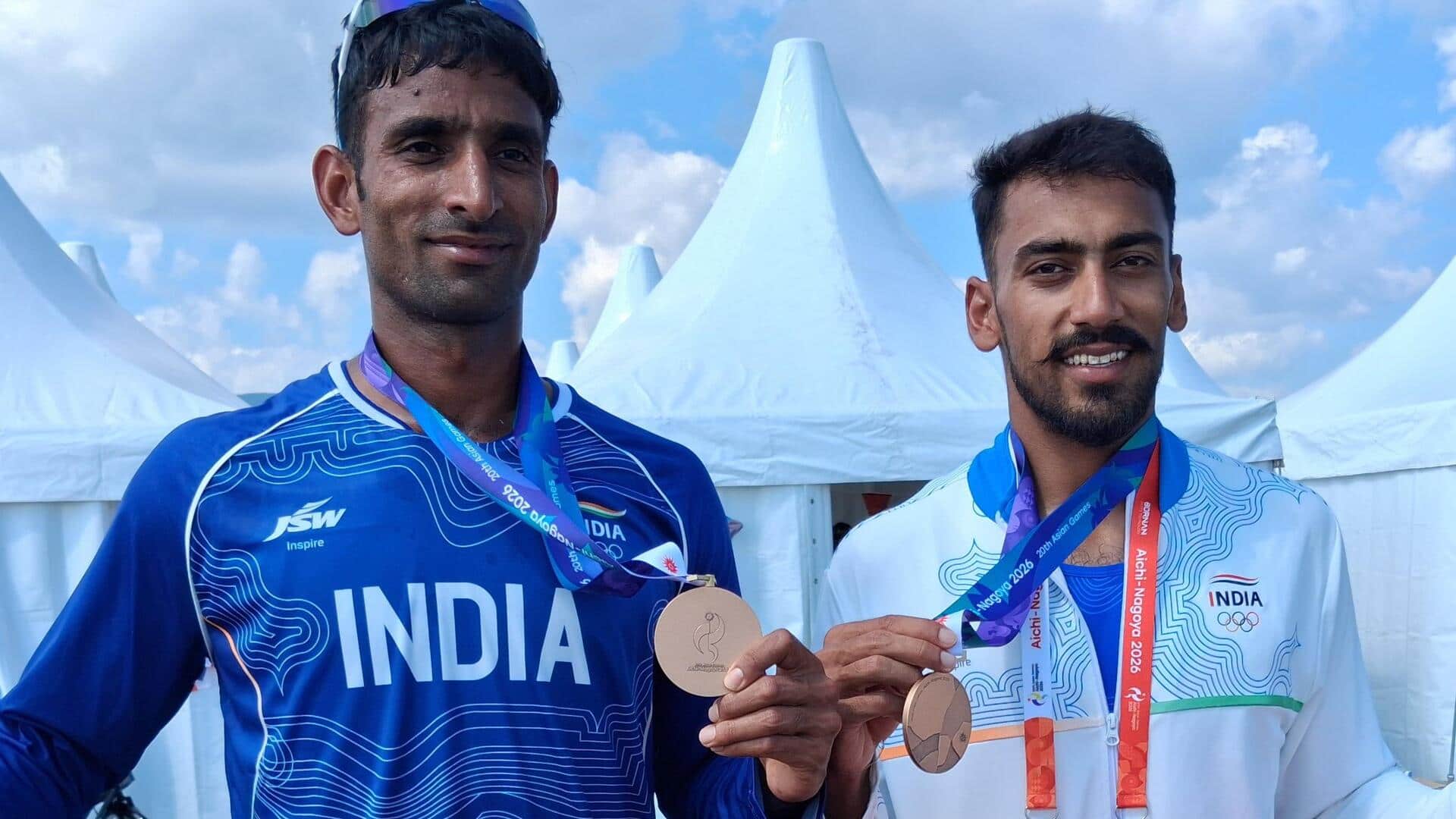 एशियाई खेल 2026: कौन है सतनाम सिंह और सलमान खान, जिन्होंने नौकायन में दिलाया कांस्य पदक?