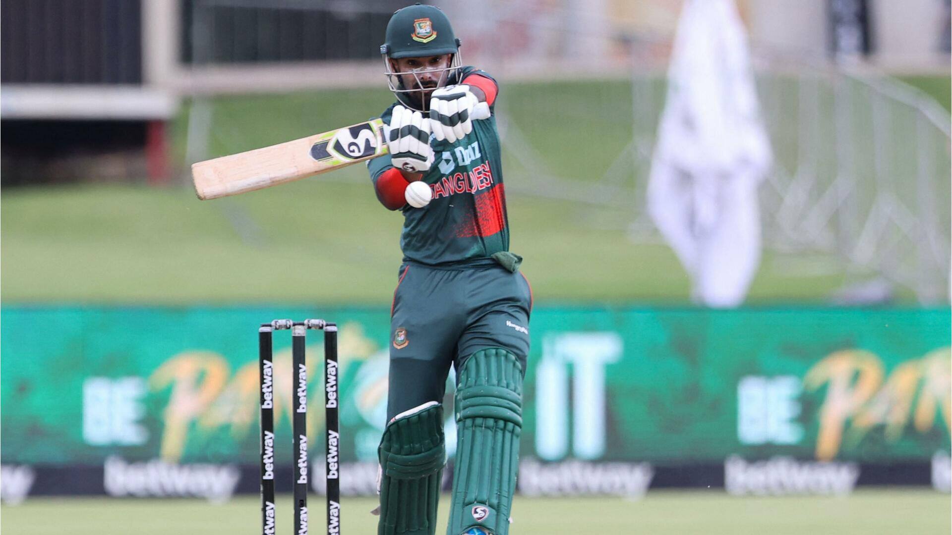 बांग्लादेश बनाम आयरलैंड: लिटन दास ने लगाया अर्धशतक, पूरे किए 2,000 वनडे रन