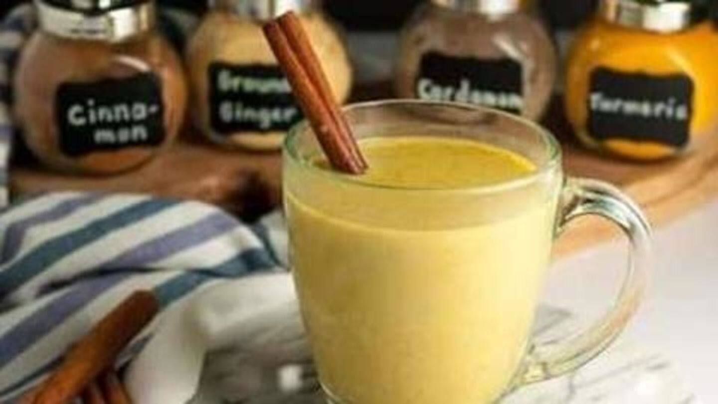 दूध और हल्दी का लेप दूध और हल्दी का लेप