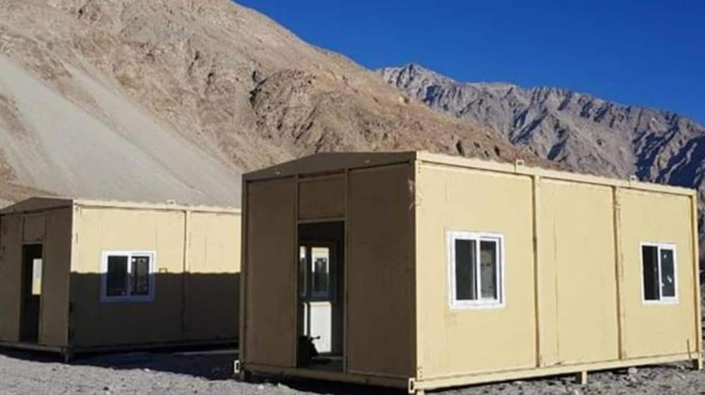 लद्दाख: सैनिकों के लिए तैयार हुए विशेष आवास, माइनस 40 डिग्री में भी रखेंगे गर्म