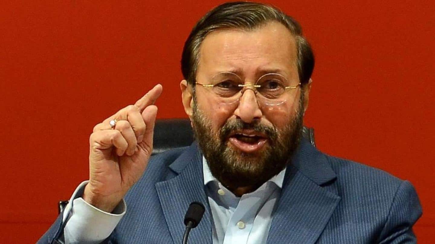 राष्ट्र को तोड़ने वालों के हाथ में गया आंदोलन- जावड़ेकर राष्ट्र को तोड़ने वालों के हाथ में गया आंदोलन- जावड़ेकर