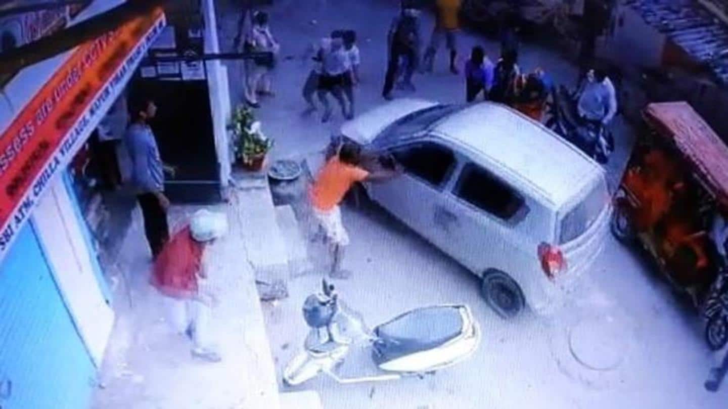 दिल्ली: पहले सब इंस्पेक्टर ने महिला को कार से मारी टक्कर, फिर भागने के लिए कुचला