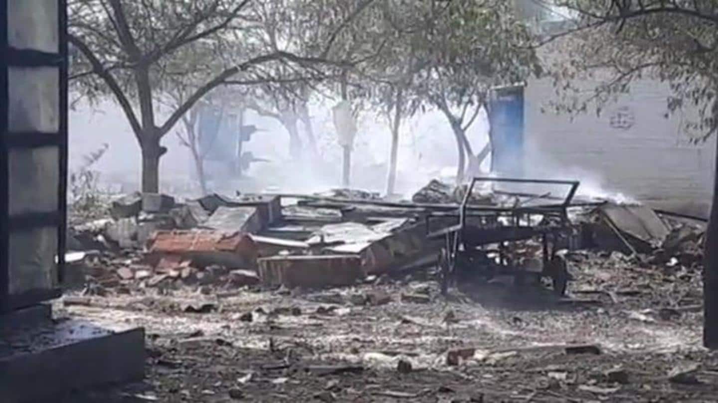तमिलनाडु: पटाखा फैक्ट्री में धमाकों के साथ लगी आग; 11 लोगों की मौत, 36 अन्य घायल