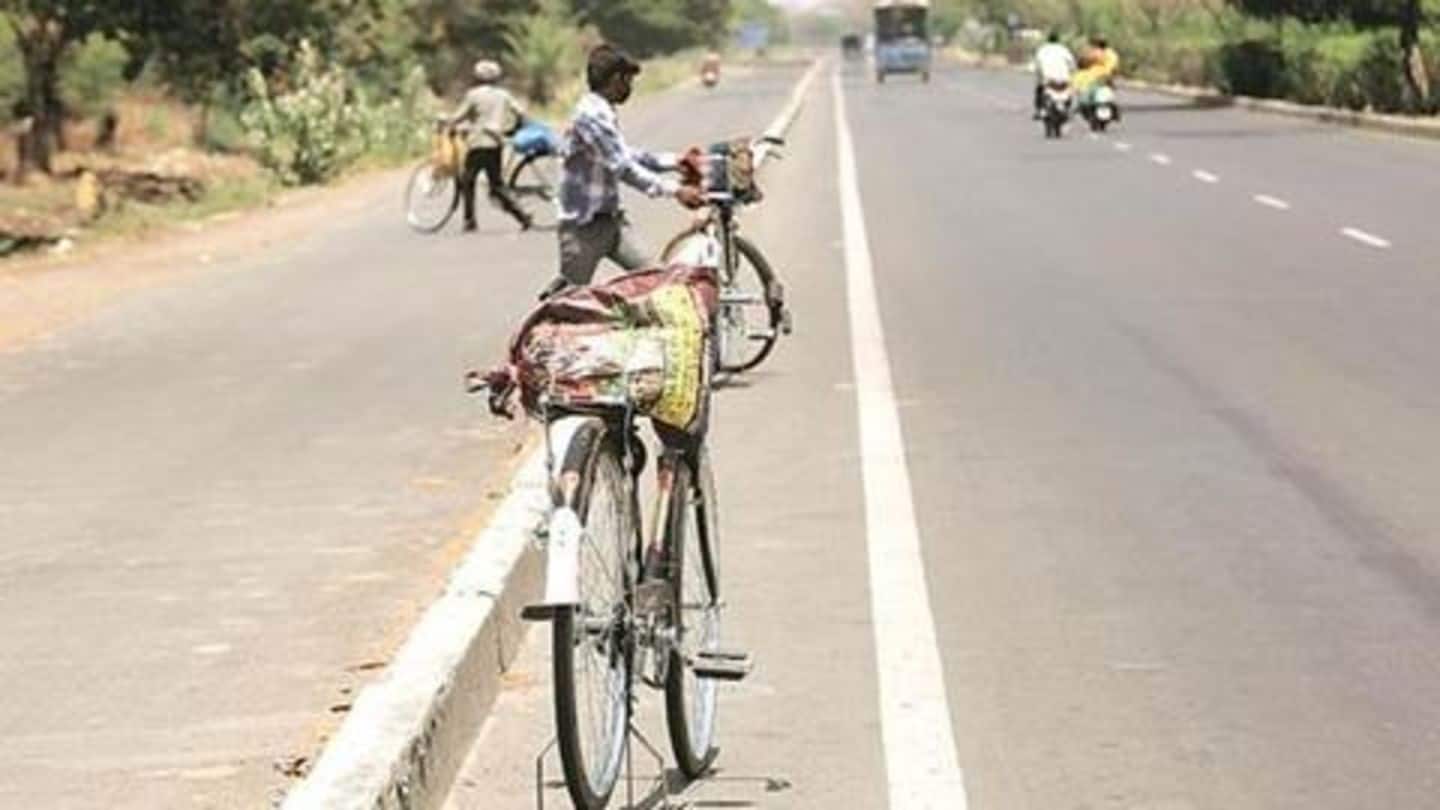 दिव्यांग बेटे को ले जाने के लिए मजबूर पिता ने चुराई साइकिल, चिट्ठी छोड़कर मांगी माफी