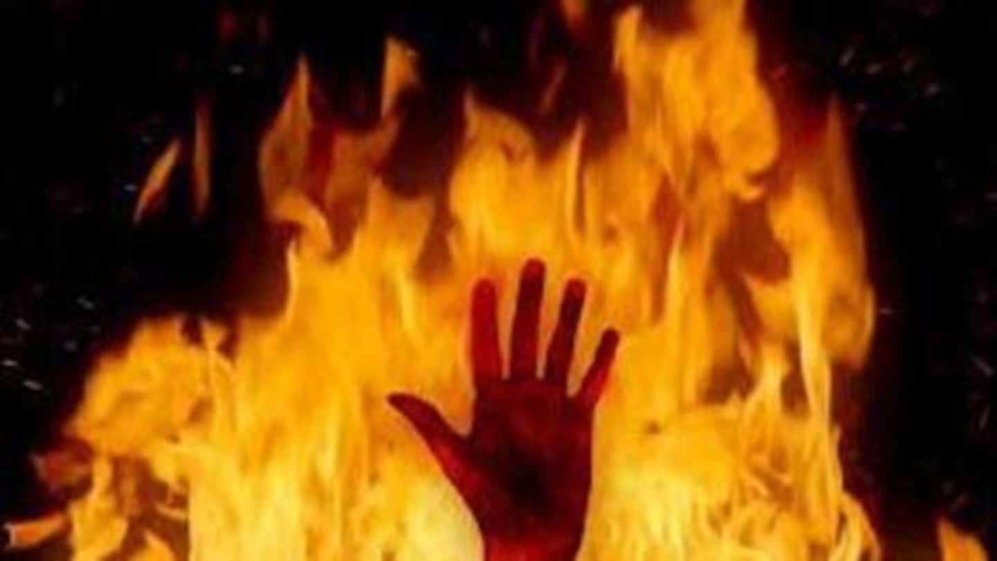 बिहार: शराब पीने से रोका तो गुस्साए पति ने पत्नी और बेटे को जिंदा जलाया