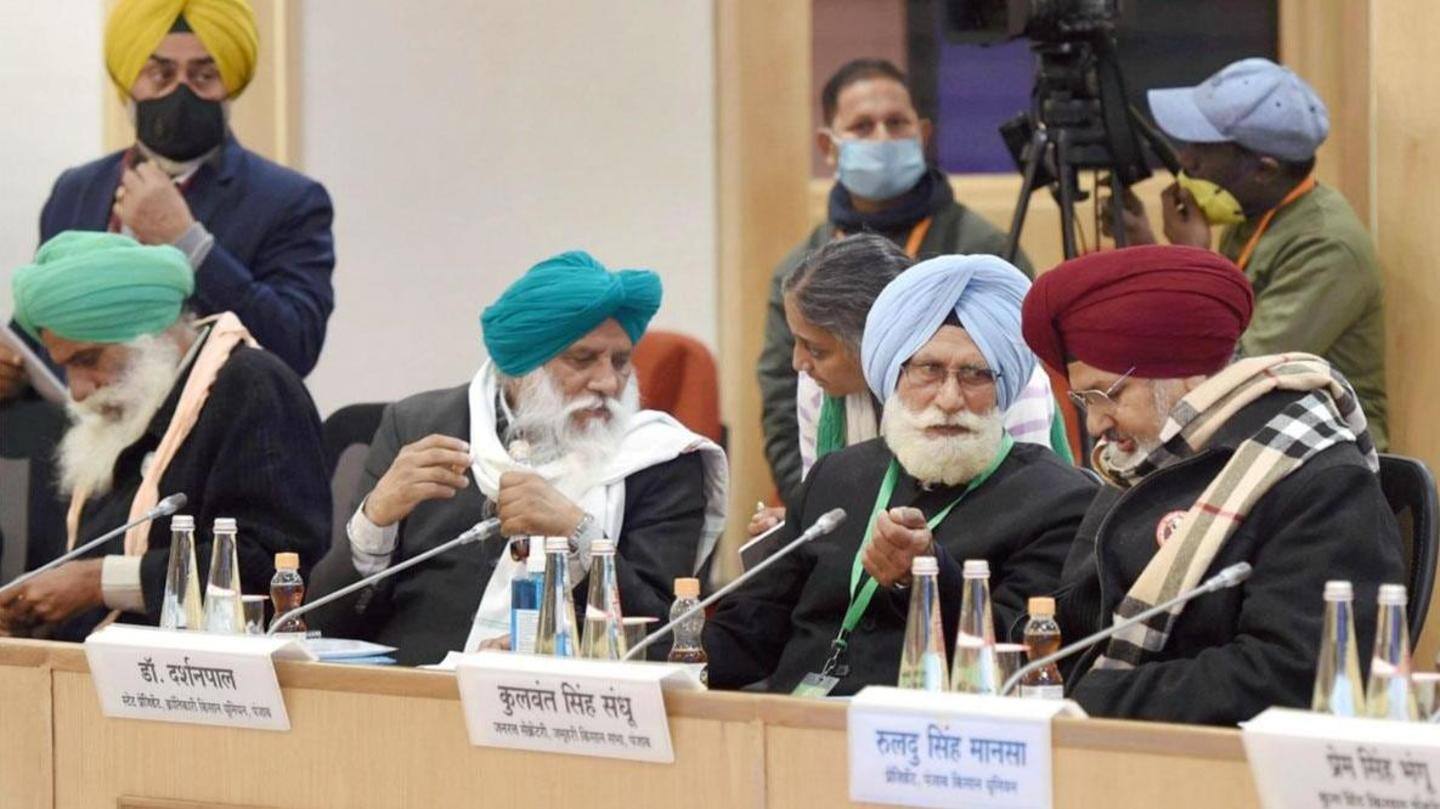 Farmers are insistent on repealing the laws - Tomar Farmers are insistent on repealing the laws - Tomar