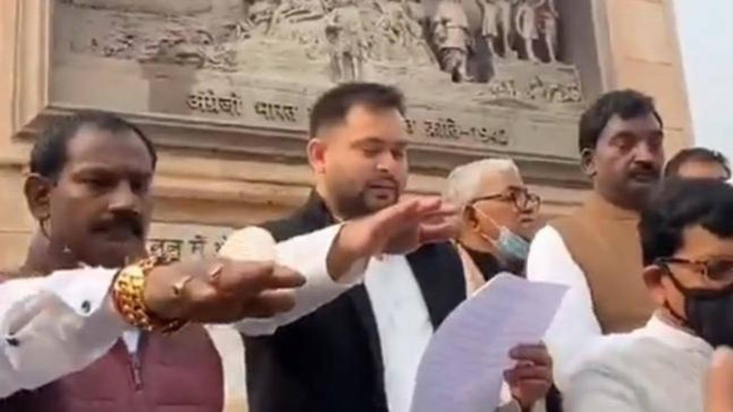 तेजस्वी यादव ने किया किसानों की देशव्यापी हड़ताल का समर्थन तेजस्वी यादव ने किया किसानों की देशव्यापी हड़ताल का समर्थन