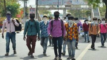 कोरोना वायरस: लॉकडाउन के बीच भूख-प्यास से जंग लड़ते हुए पैदल घर पहुंचने को मजबूर लोग