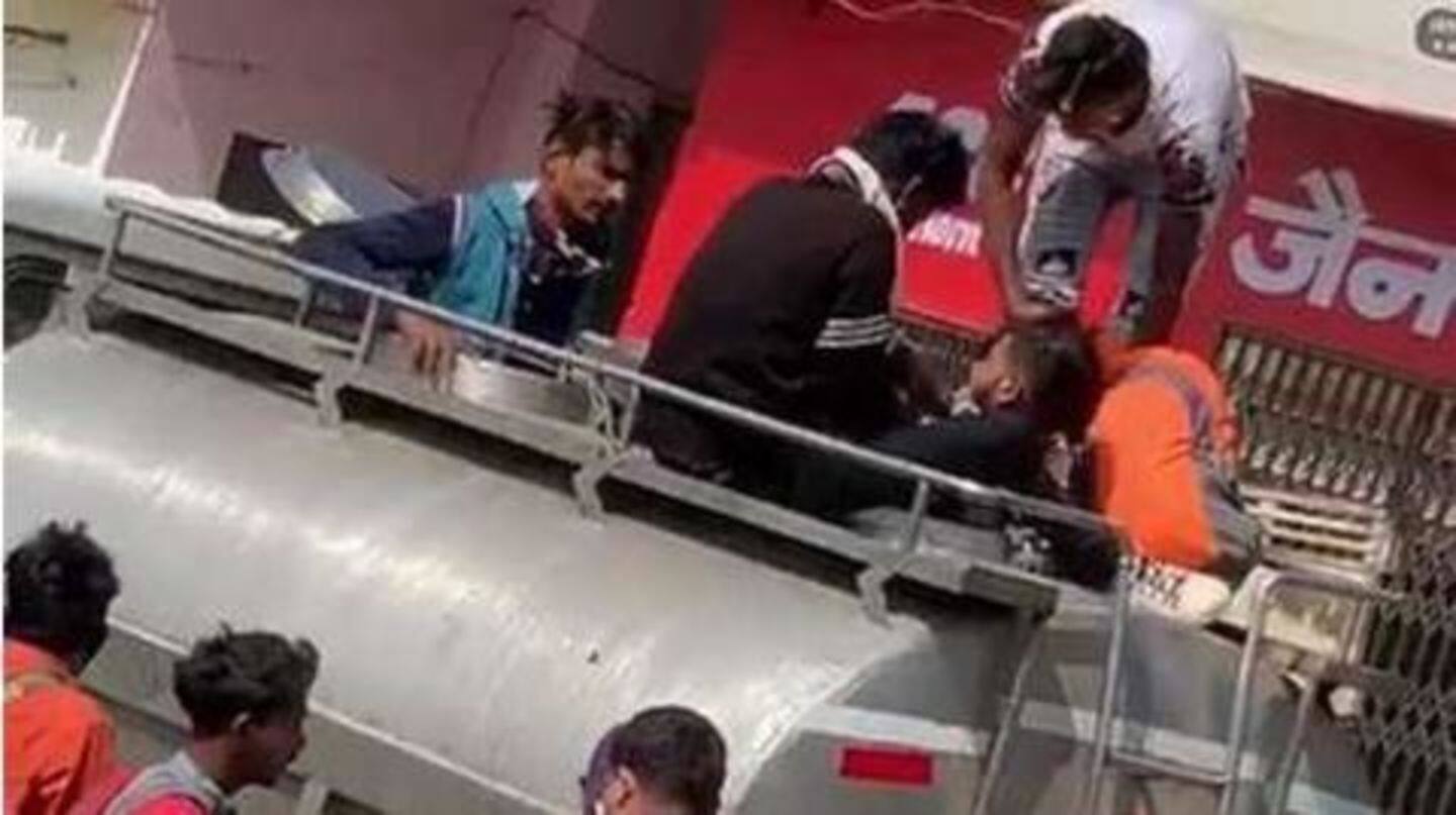 लॉकडाउन के नियमों पर भारी जानलेवा जुगाड़, दूध के टैंकर में छिपकर बिजनौर पहुंचे 16 लोग