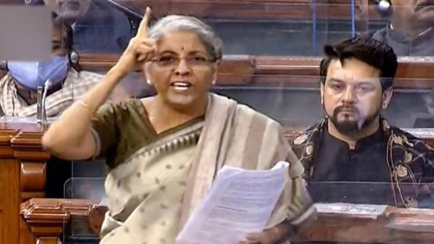 राहुल बताएं कि उन्होंने पलटी क्यों मारी?- सीतारमण राहुल बताएं कि उन्होंने पलटी क्यों मारी?- सीतारमण