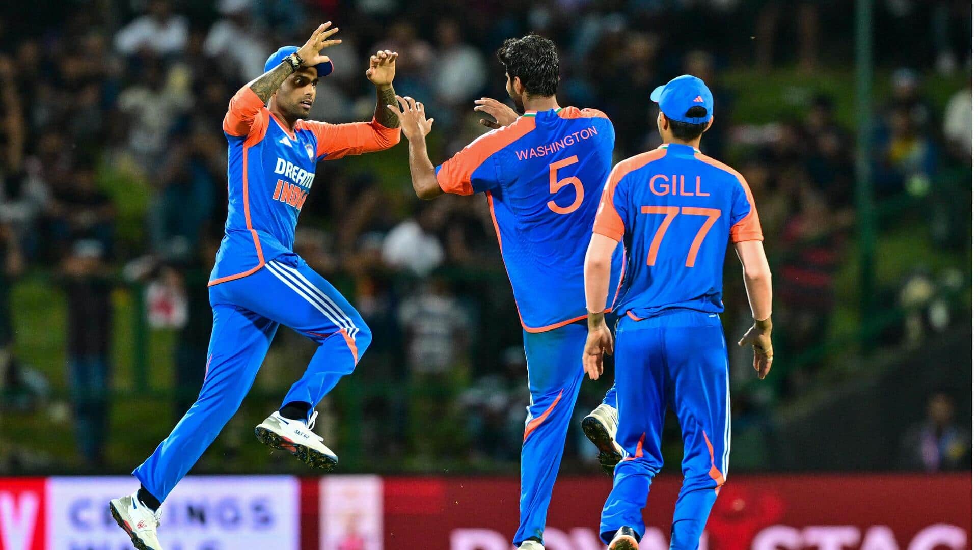 टी-20 अंतरराष्ट्रीय: सूर्यकुमार यादव की कप्तानी में भारत ने किन मैचों को 100+ रन से जीता?