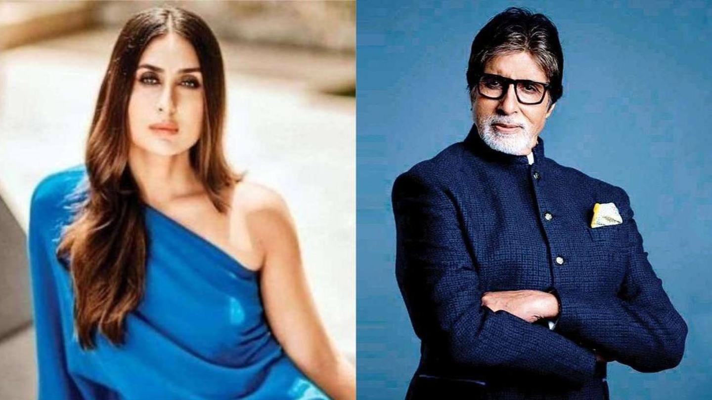 करीना कपूर खान और अमिताभ बच्चन करीना कपूर खान और अमिताभ बच्चन