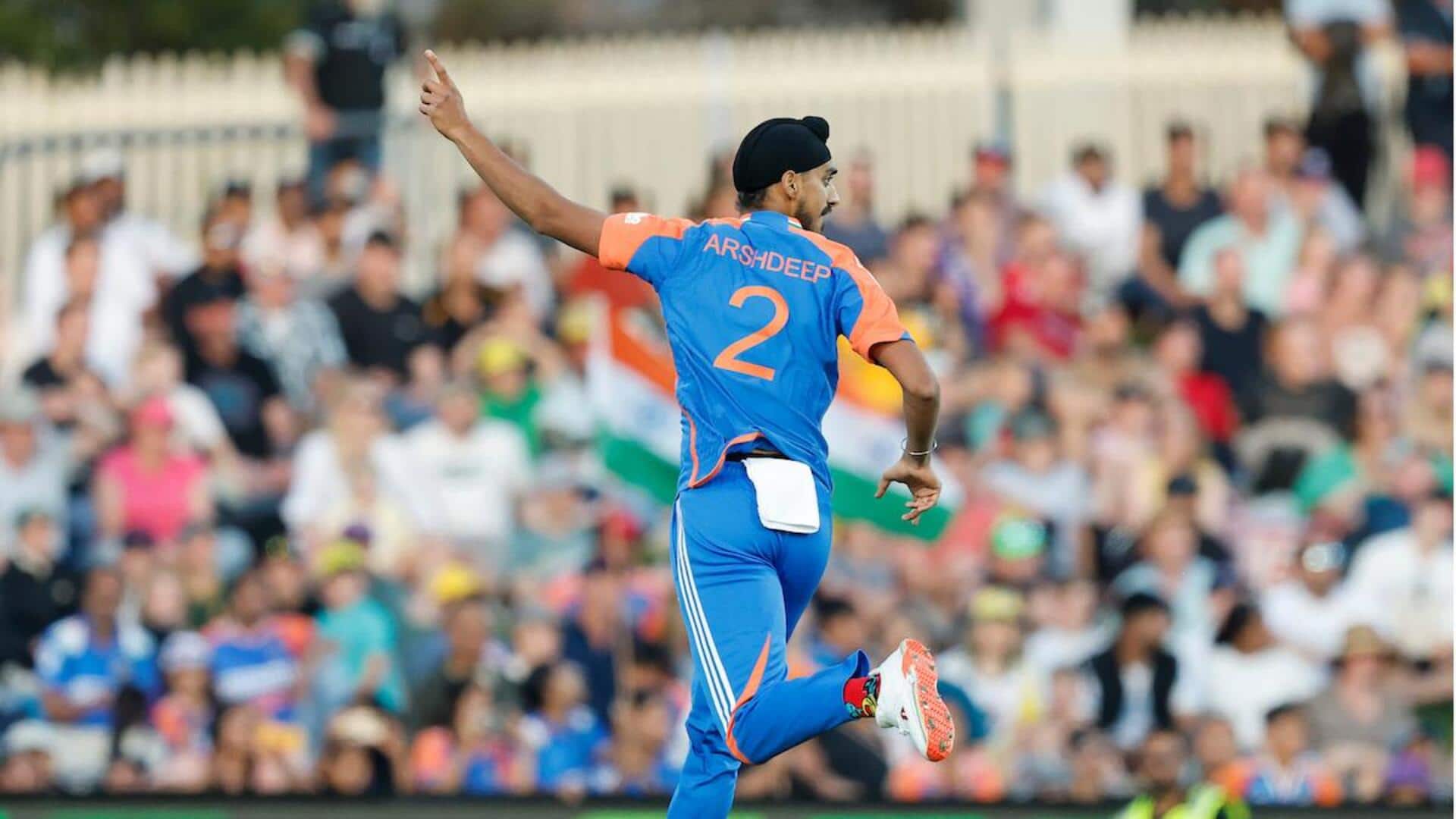 अर्शदीप सिंह ने ऑस्ट्रेलिया के खिलाफ तीसरे टी-20 में झटके 3 विकेट, जानिए उनके आंकड़े अर्शदीप सिंह ने ऑस्ट्रेलिया के खिलाफ तीसरे टी-20 में झटके 3 विकेट, जानिए उनके आंकड़े
