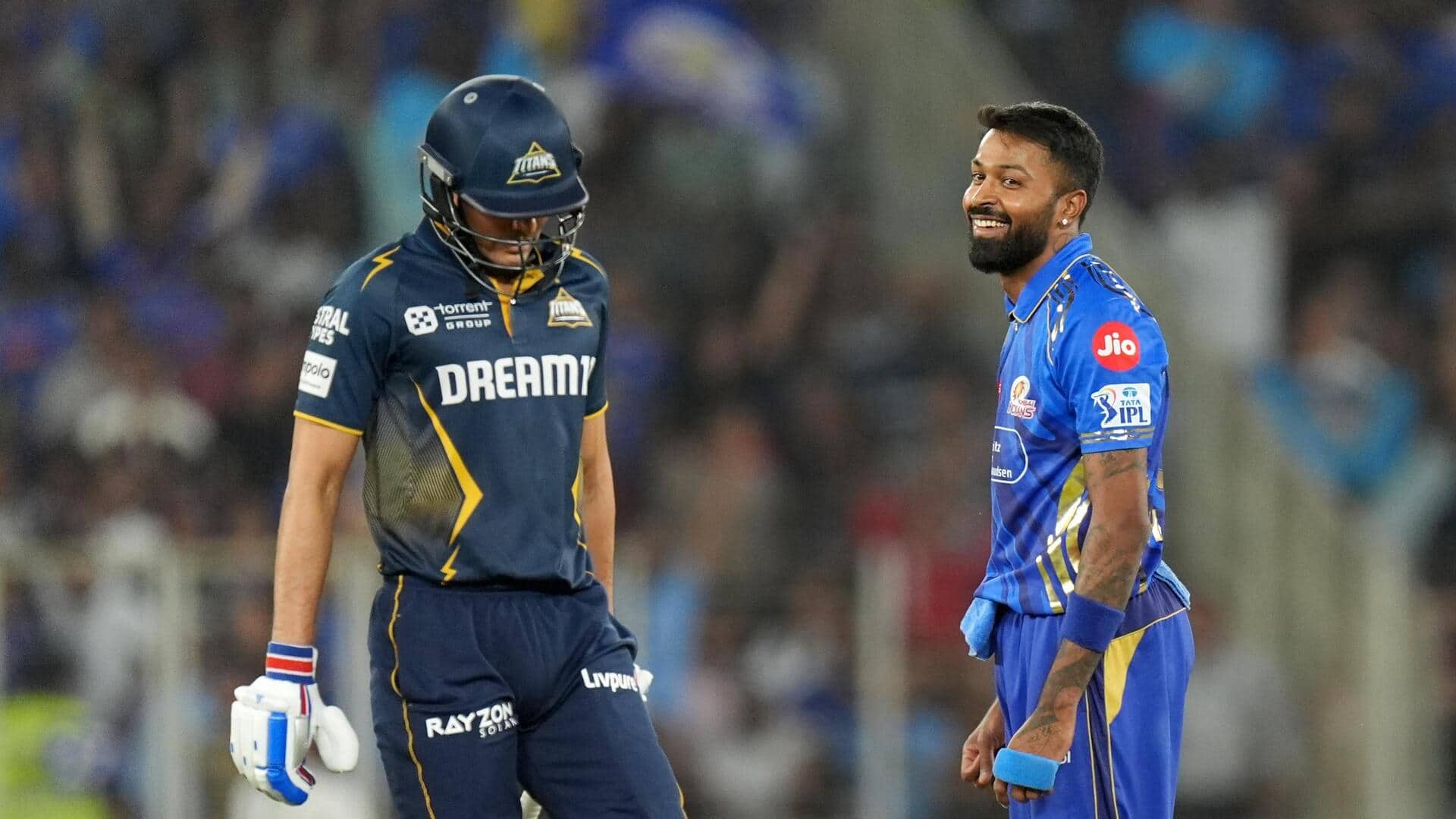 IPL 2025: MI बनाम GT मुकाबले की ड्रीम इलेवन, प्रीव्यू और अहम आंकड़े IPL 2025: MI बनाम GT मुकाबले की ड्रीम इलेवन, प्रीव्यू और अहम आंकड़े