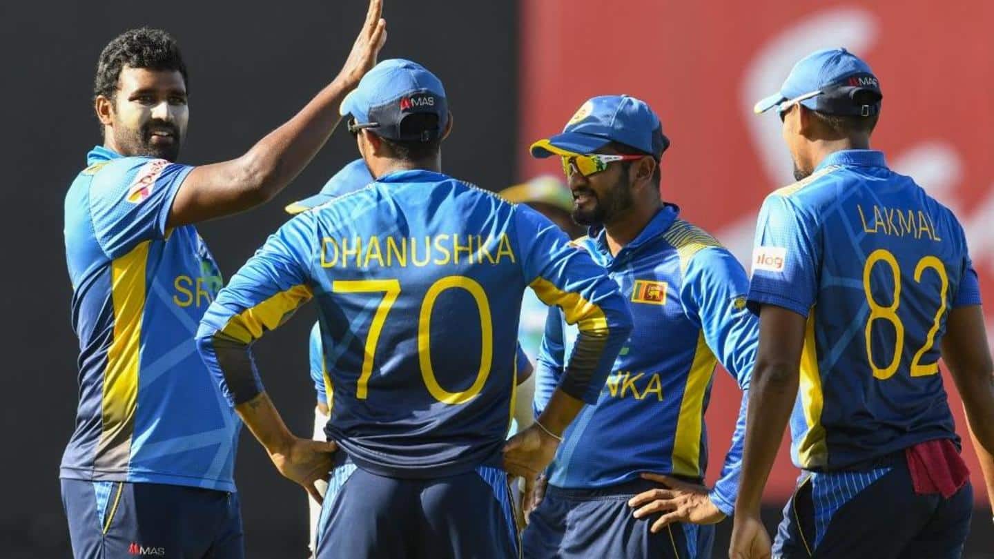 वेस्टइंडीज बनाम श्रीलंका: तीसरे वनडे में स्लो ओवर रेट के चलते श्रीलंका पर लगा जुर्माना