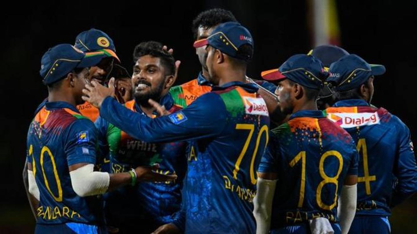 दूसरे टी-20 में श्रीलंका ने वेस्टइंडीज को हराया, सीरीज में 1-1 से बराबरी की