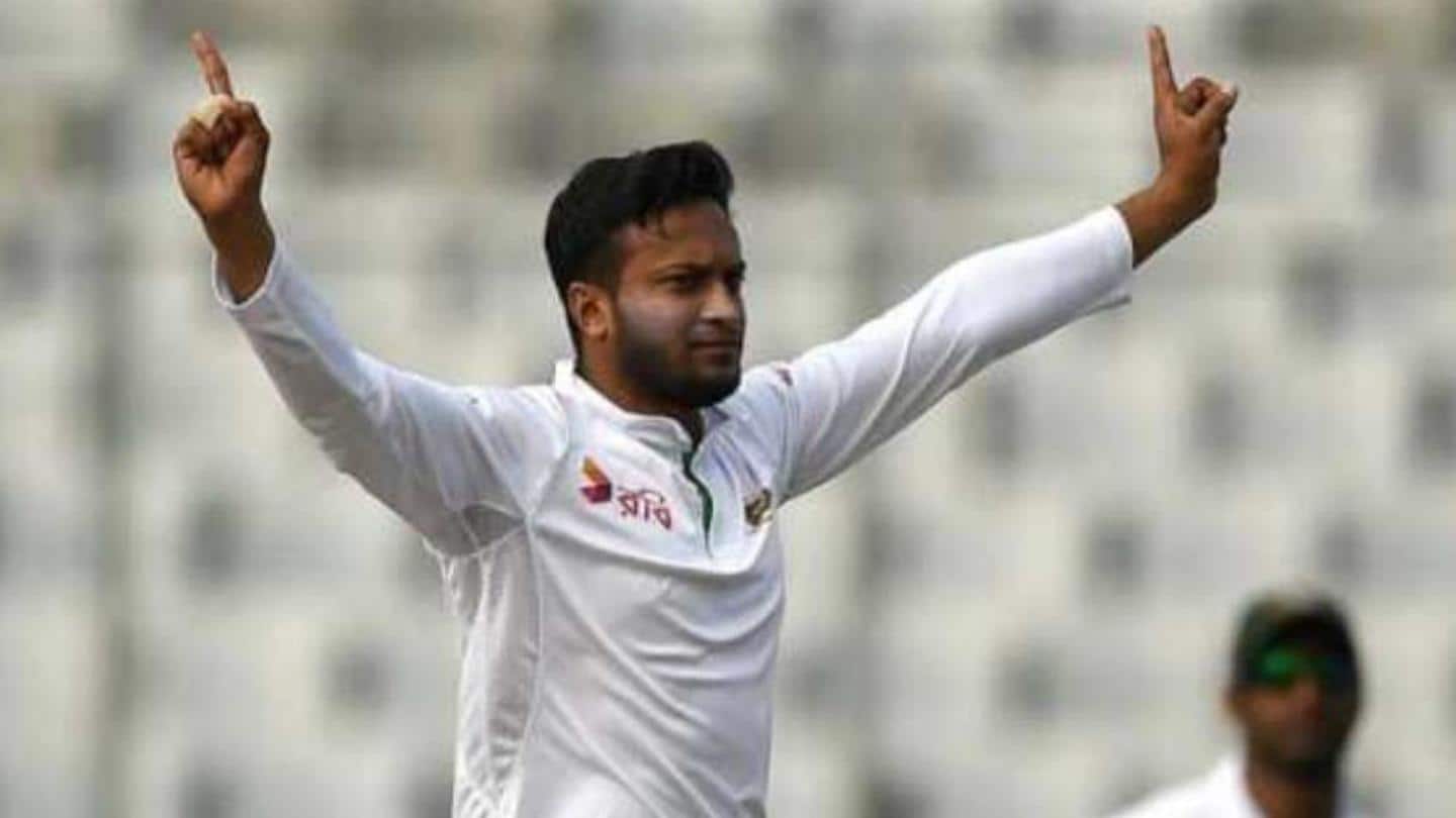 बांग्लादेश बनाम वेस्टइंडीज: ढाका में होने वाले दूसरे टेस्ट से बाहर हुए चोटिल शाकिब