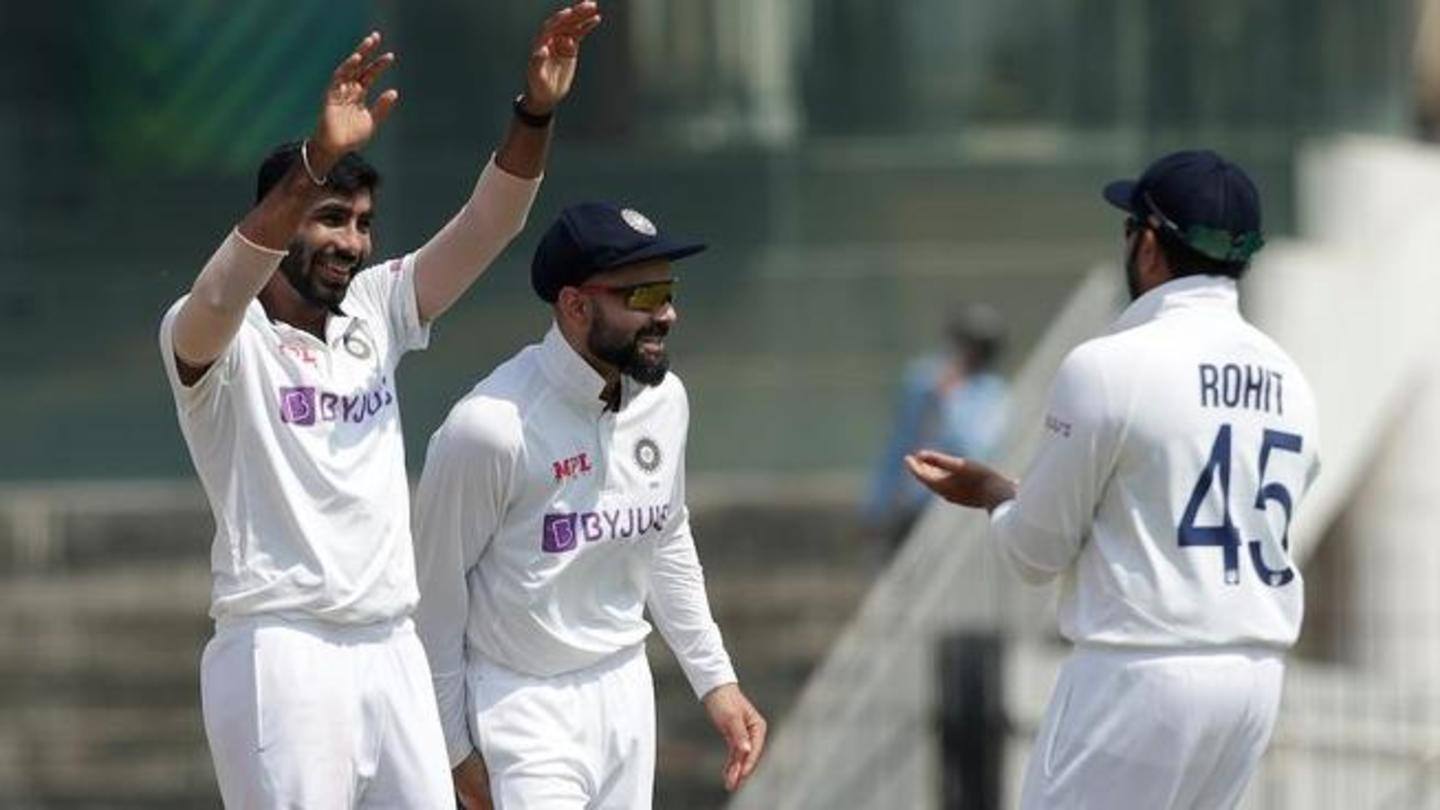 बुमराह ने सर्वाधिक विकेट लेने के बाद खेला पहला घरेलू टेस्ट बुमराह ने सर्वाधिक विकेट लेने के बाद खेला पहला घरेलू टेस्ट