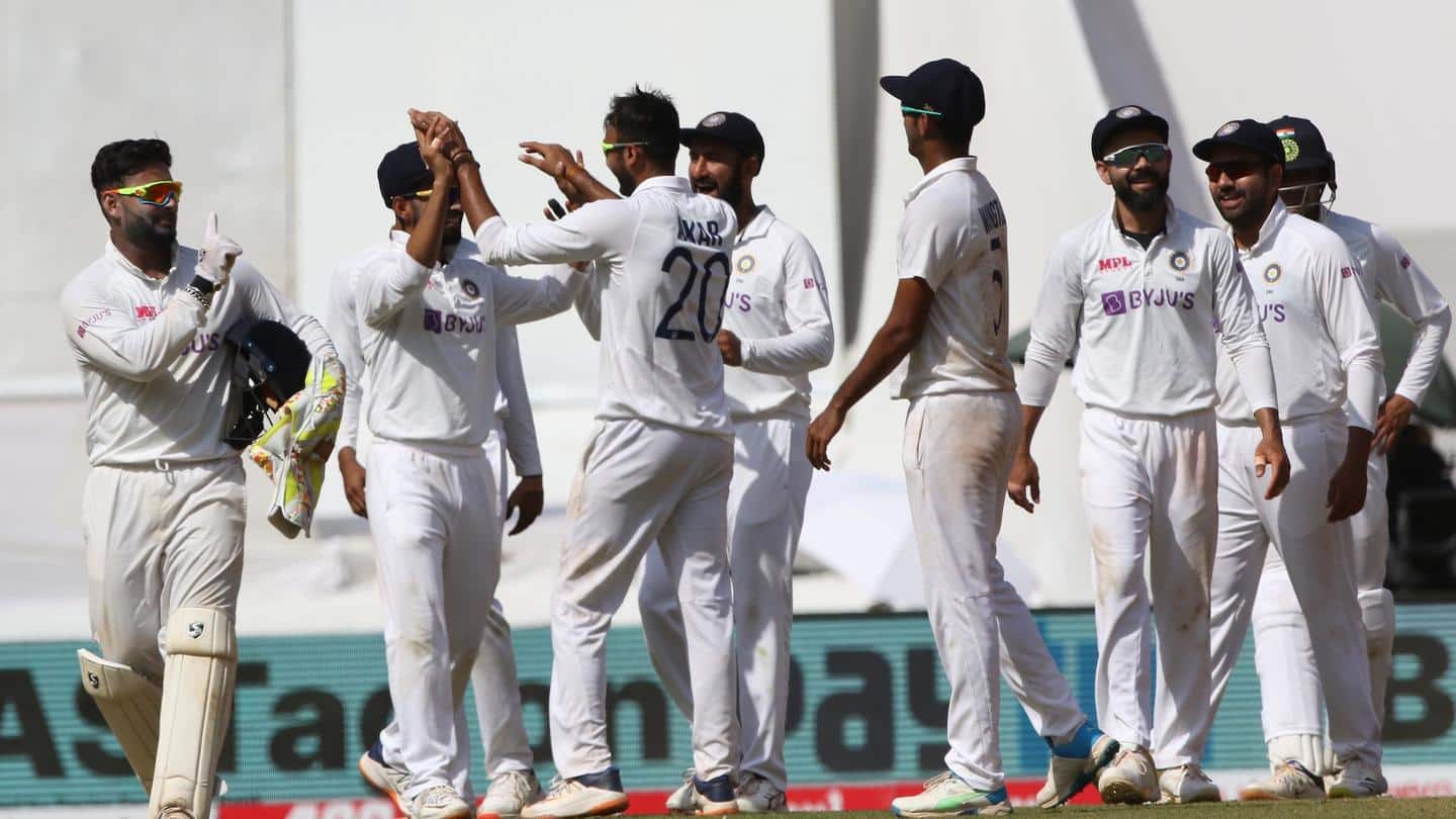 चौथे टेस्ट में भारत ने इंग्लैंड को हराकर 3-1 से जीती सीरीज, बने ये रिकॉर्ड