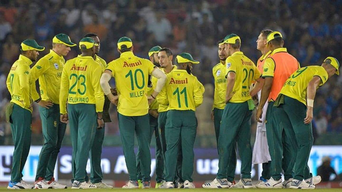 पाकिस्तान के खिलाफ दक्षिण अफ्रीकी टी-20 टीम घोषित, शीर्ष खिलाड़ियों को आराम