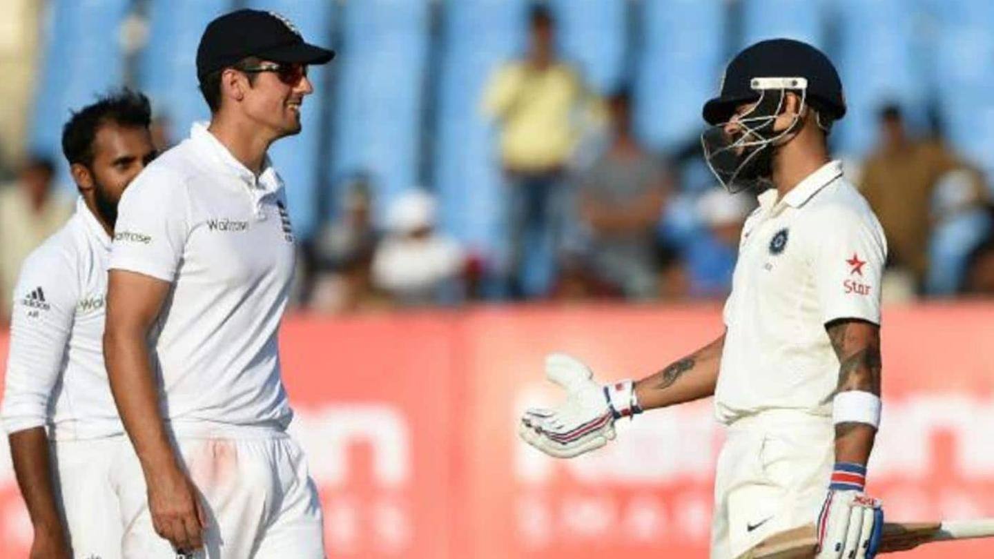 इंग्लैंड का भारत दौरा 2016-17: पिछली बार ऐसे रहे थे मैच, जानिए जरुरी आंकड़े