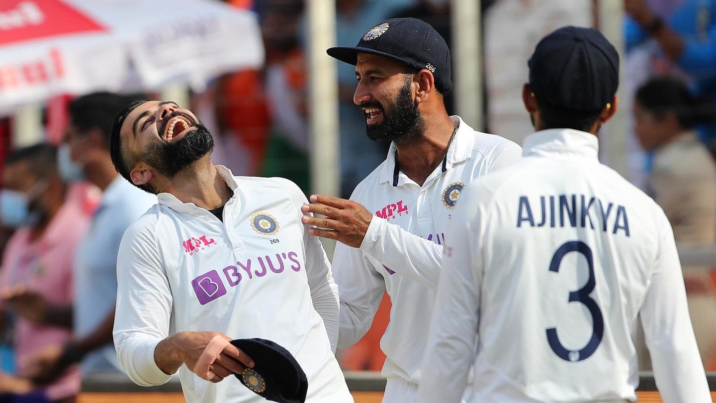 टेस्ट रैंकिंग में न्यूजीलैंड को पीछे छोड़ शीर्ष पर पहुंची भारतीय टीम
