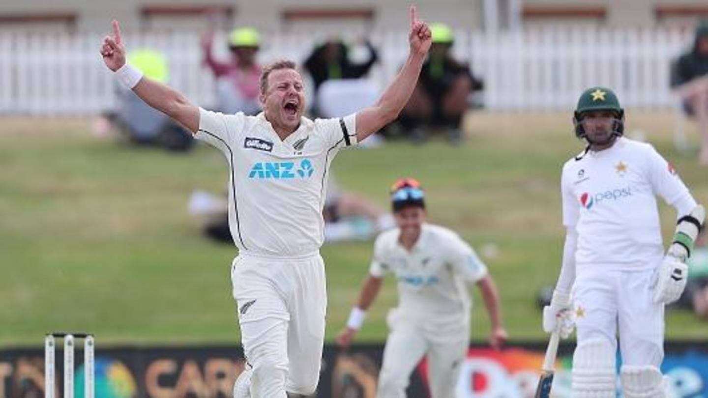 न्यूजीलैंड बनाम पाकिस्तान: चोट के चलते दूसरे टेस्ट से बाहर हुए तेज गेंदबाज नील वैगनर