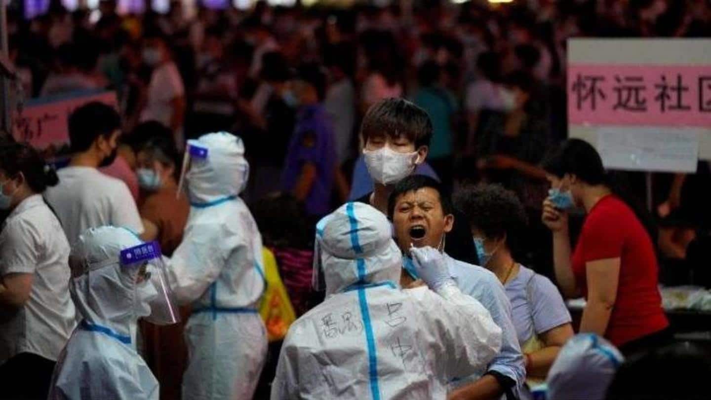 चीन में फिर से बढ़ने लगे कोरोना संक्रमण के मामले, ग्वांग्डोंग प्रांत में लॉकडाउन लागू