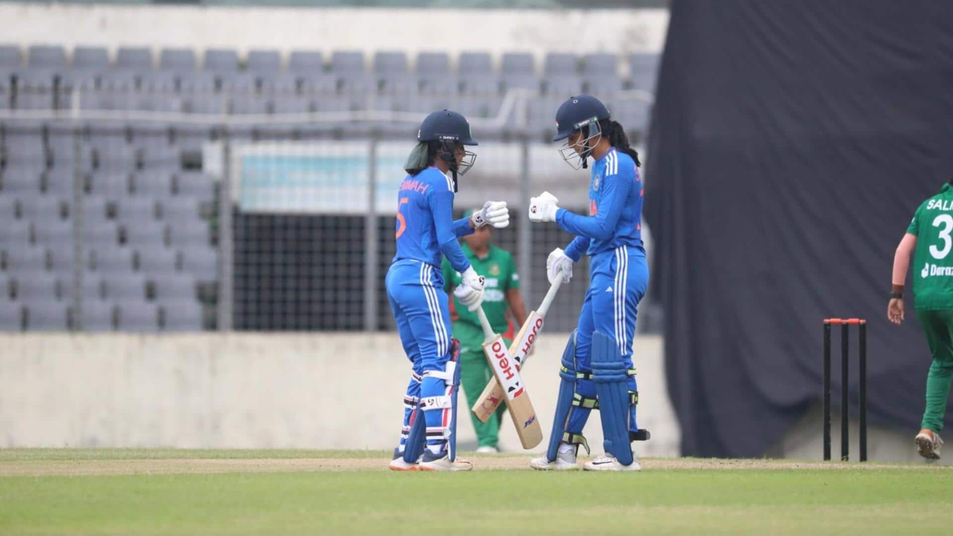 भारतीय महिला टीम ने दूसरे टी-20 में बांग्लादेश को हराकर सीरीज की अपने नाम, जानिए रिकॉर्ड्स   