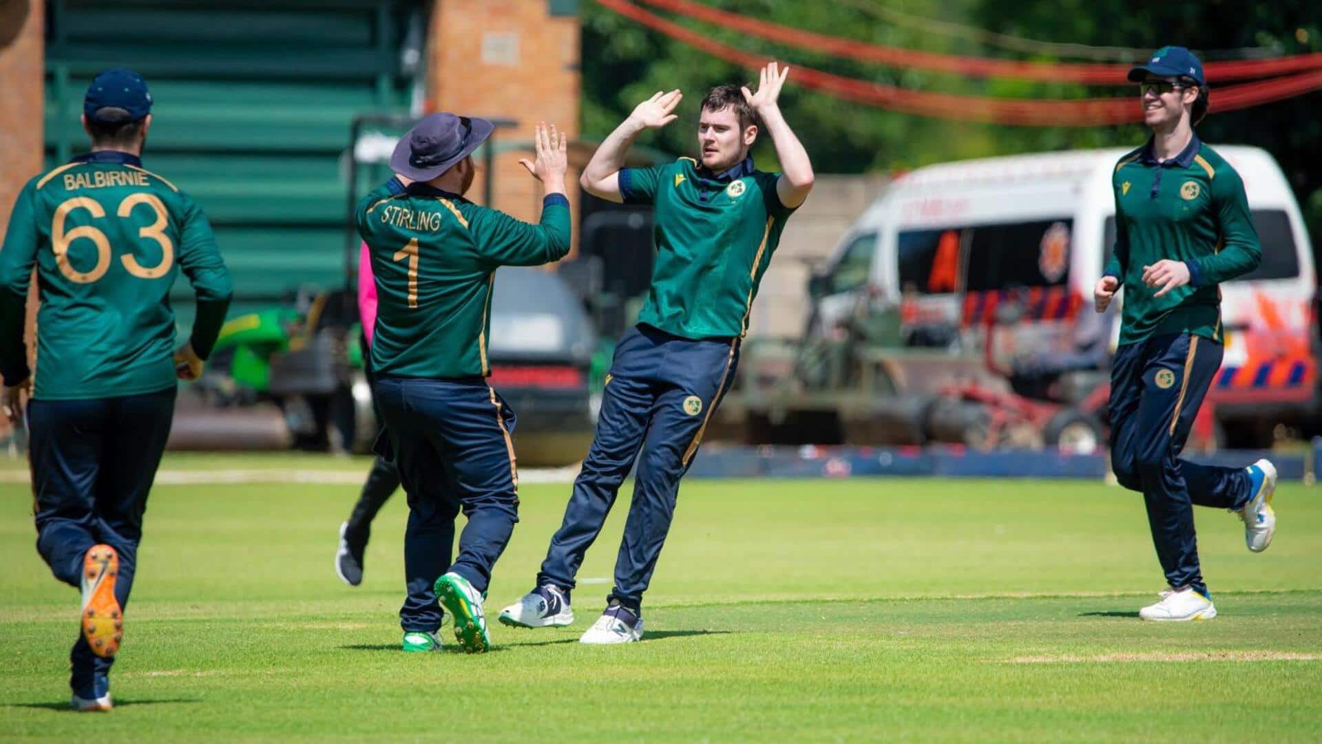 जिम्बाब्वे बनाम आयरलैंड: जोशुआ लिटिल ने की वनडे करियर की सर्वश्रेष्ठ गेंदबाजी, जानिए उनके आंकड़े