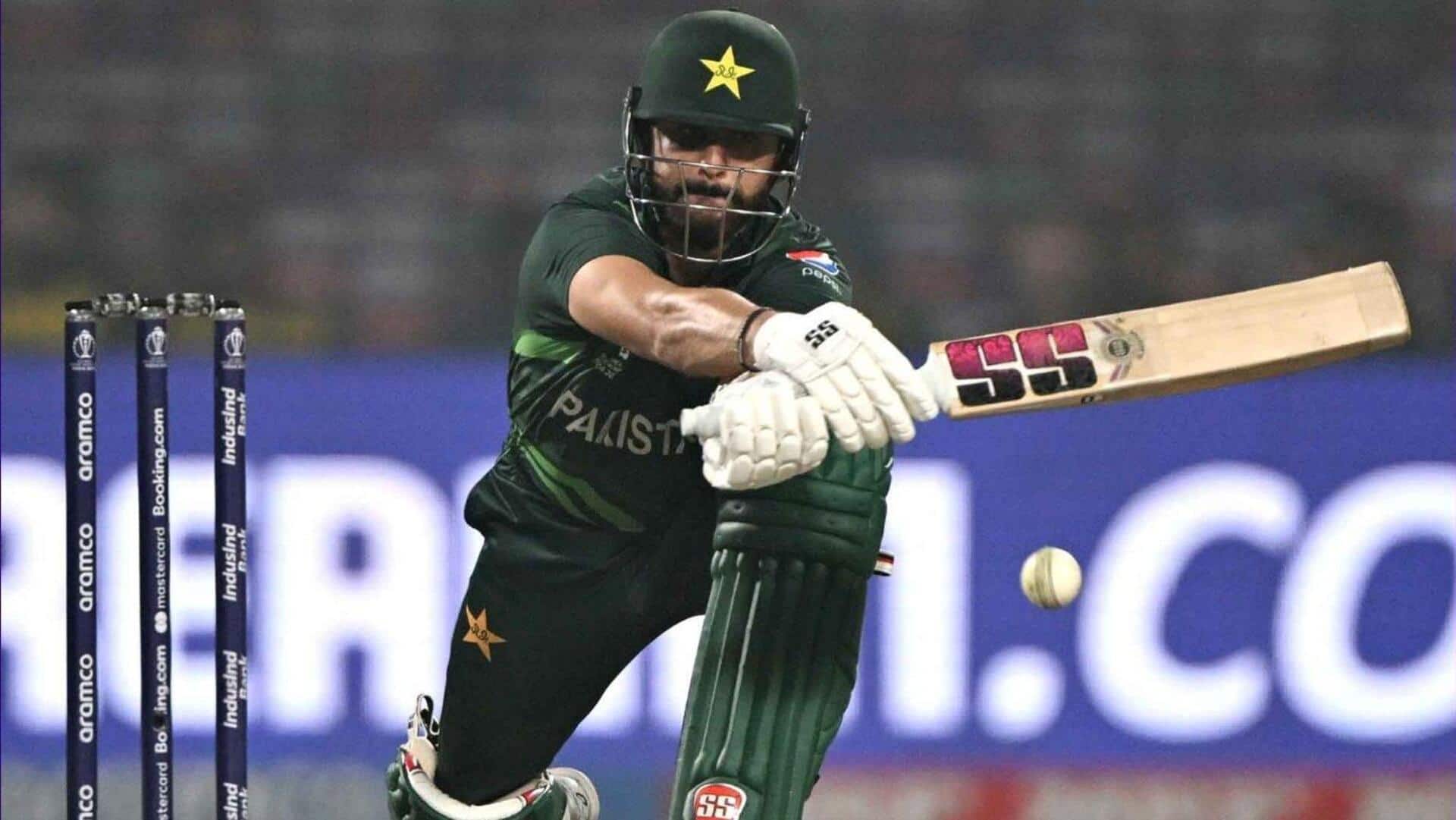 इंग्लैंड बनाम पाकिस्तान: आघा सलमान ने लगाया वनडे करियर का चौथा अर्धशतक, जानिए उनके आंकड़े