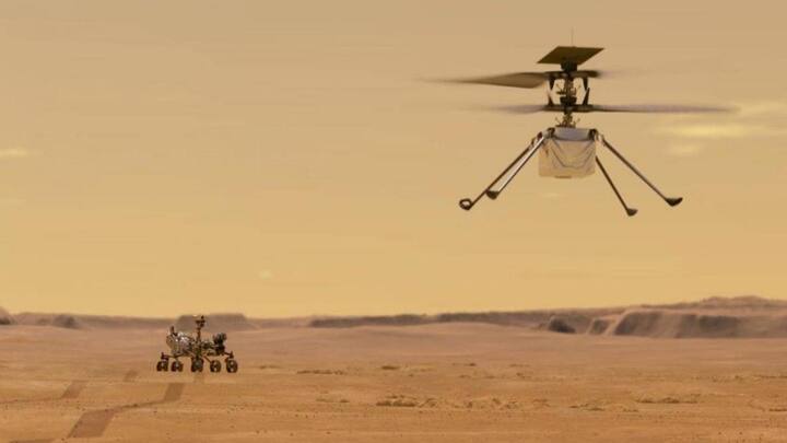 मंगल ग्रह पर पहली बार हेलीकॉप्टर उड़ाने वाली है NASA, यह है पूरा मिशन