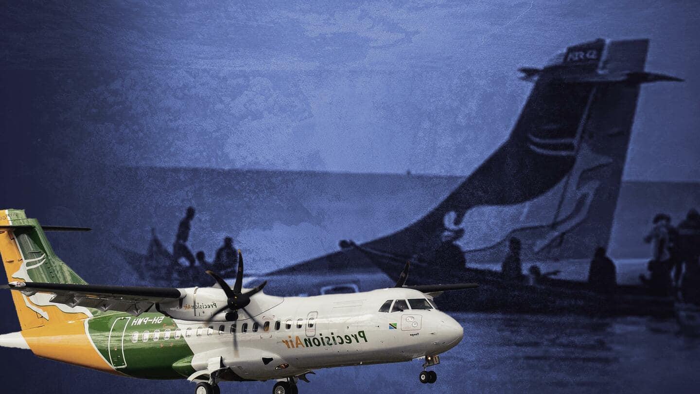 तंजानिया: झील में गिरा यात्री विमान; 49 में से 26 यात्रियों को बचाया गया