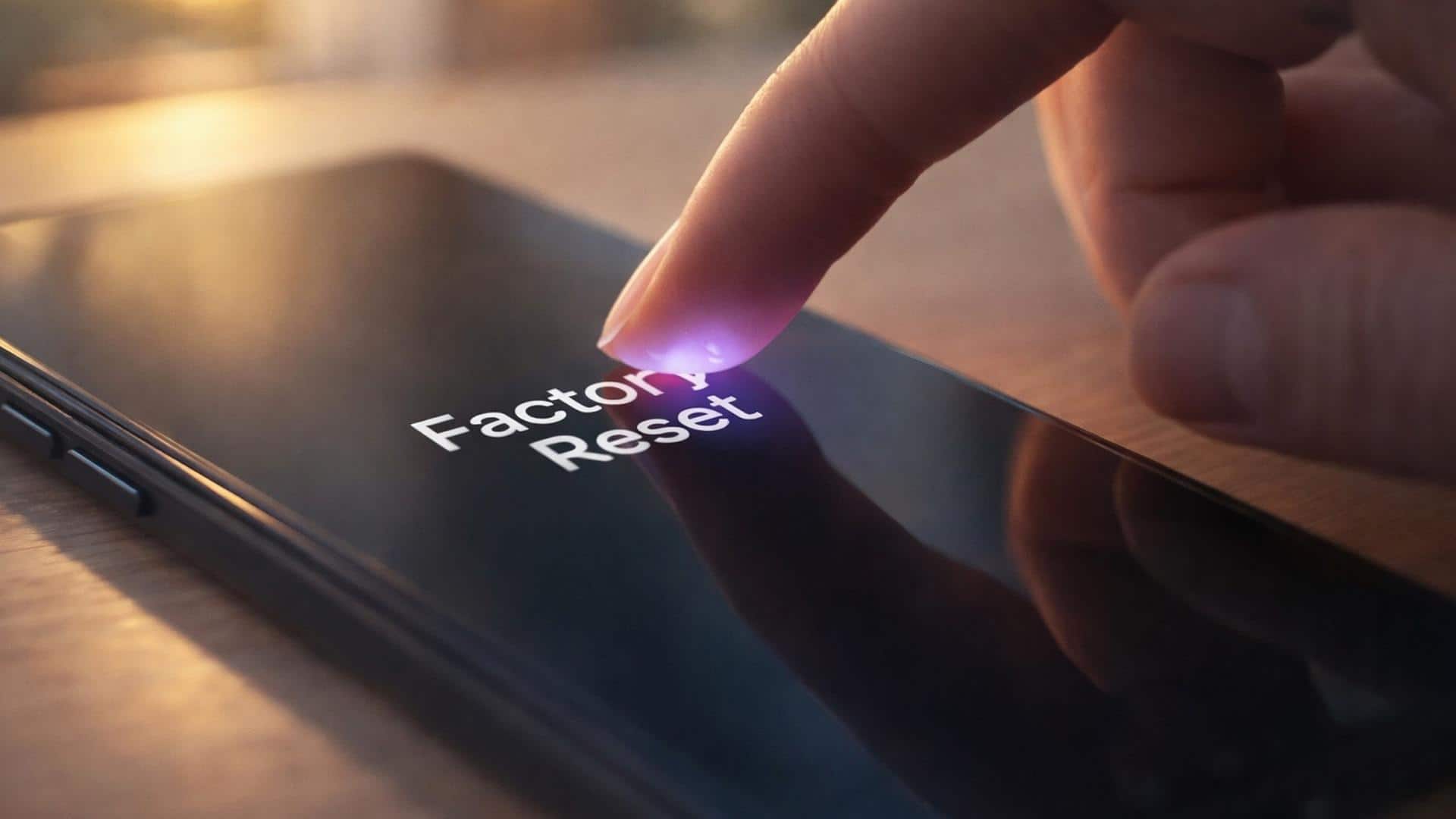 अपने स्मार्टफोन को फैक्टरी रीसेट कैसे करें?