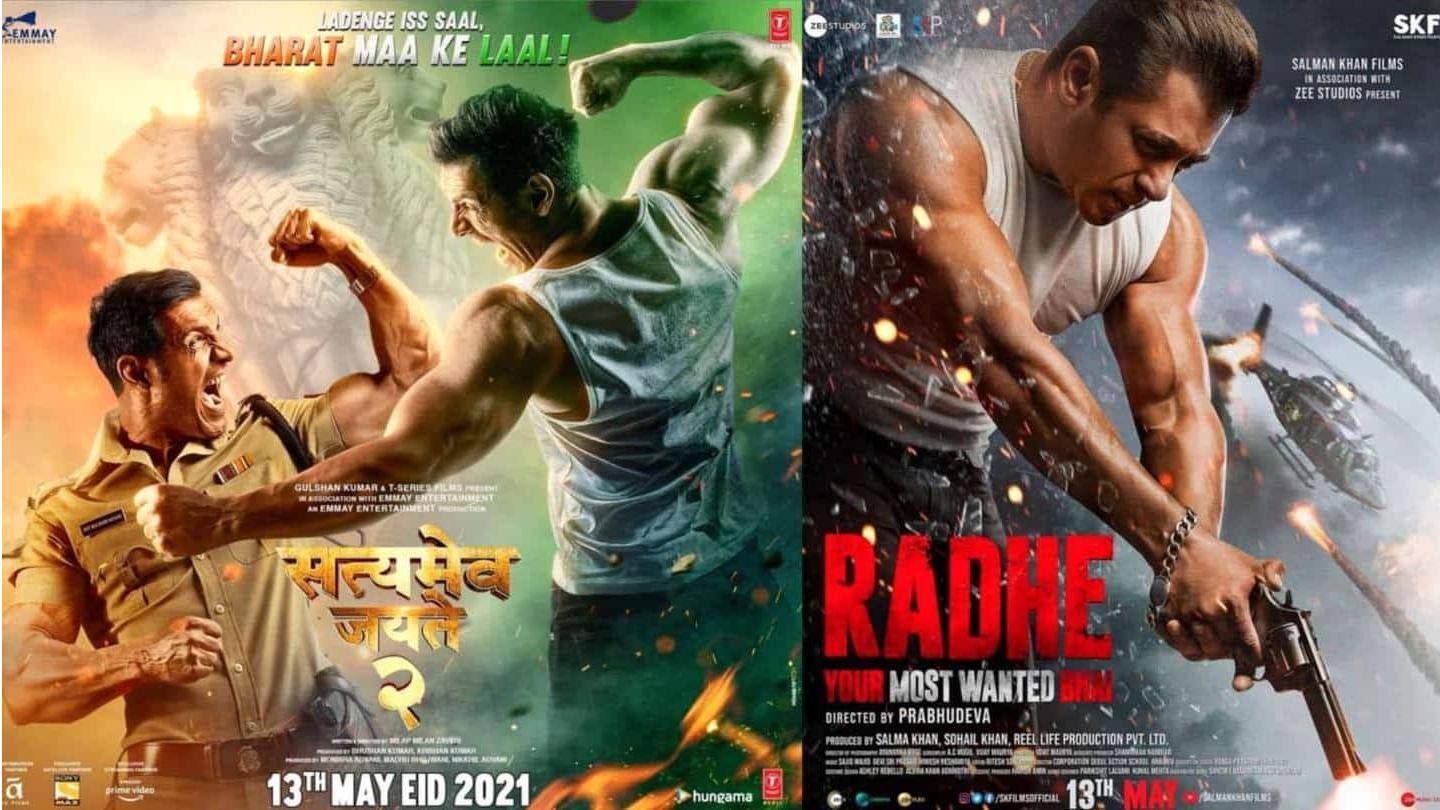 सलमान की 'राधे' का जॉन की 'सत्यमेव जयते 2' से होगा क्लैश सलमान की 'राधे' का जॉन की 'सत्यमेव जयते 2' से होगा क्लैश