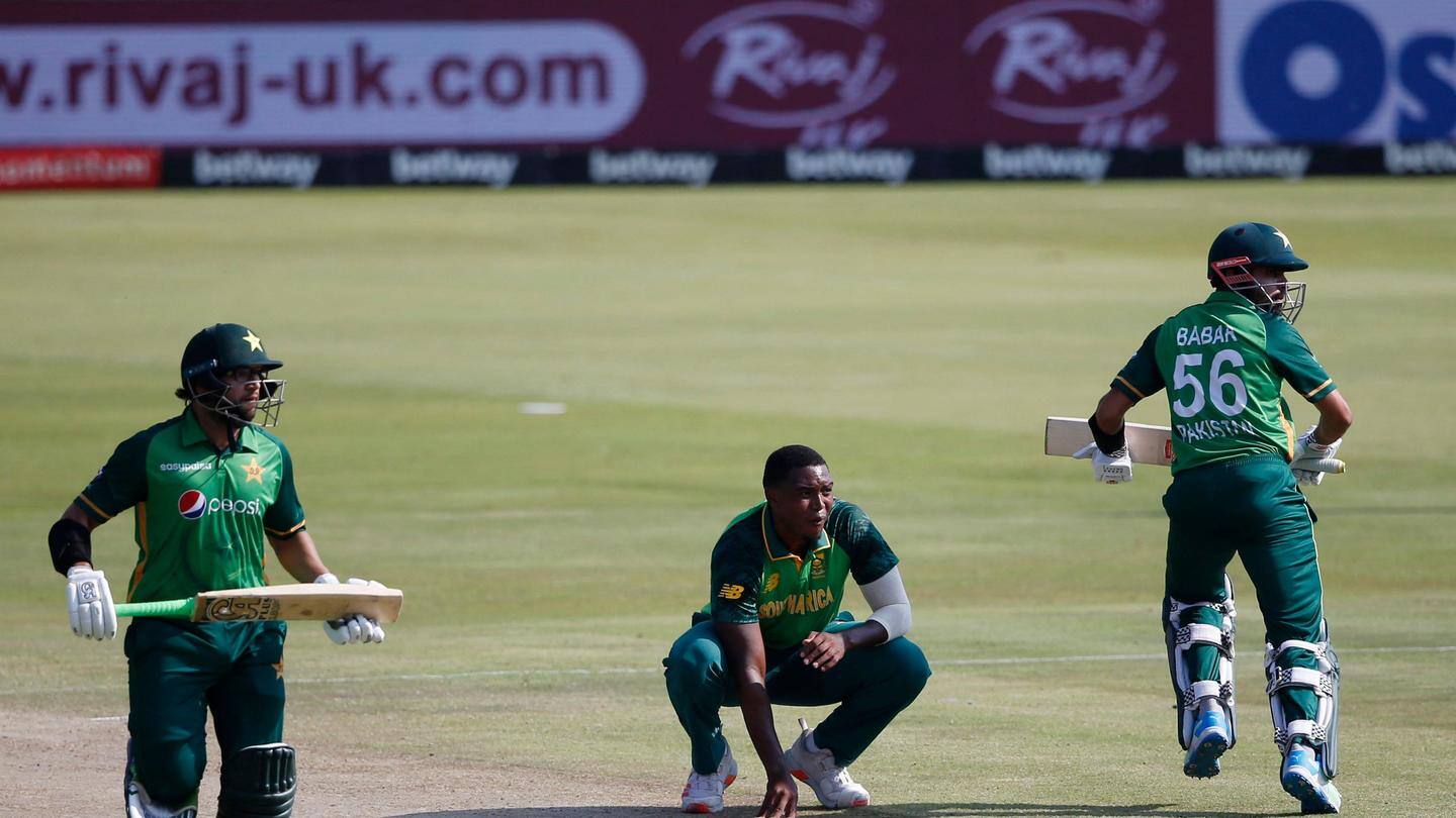 दक्षिण अफ्रीका बनाम पाकिस्तान: पहले वनडे में पाकिस्तान की जीत, मैच में बने ये रिकॉर्ड्स