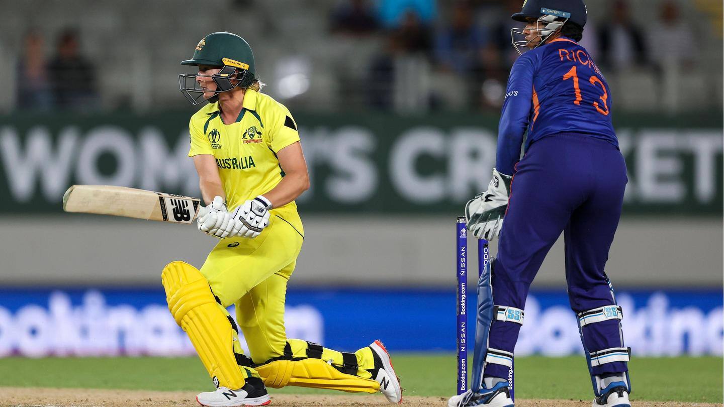 महिला क्रिकेट विश्व कप: ऑस्ट्रेलिया ने भारत को छह विकेट से हराया, बने ये रिकॉर्ड्स