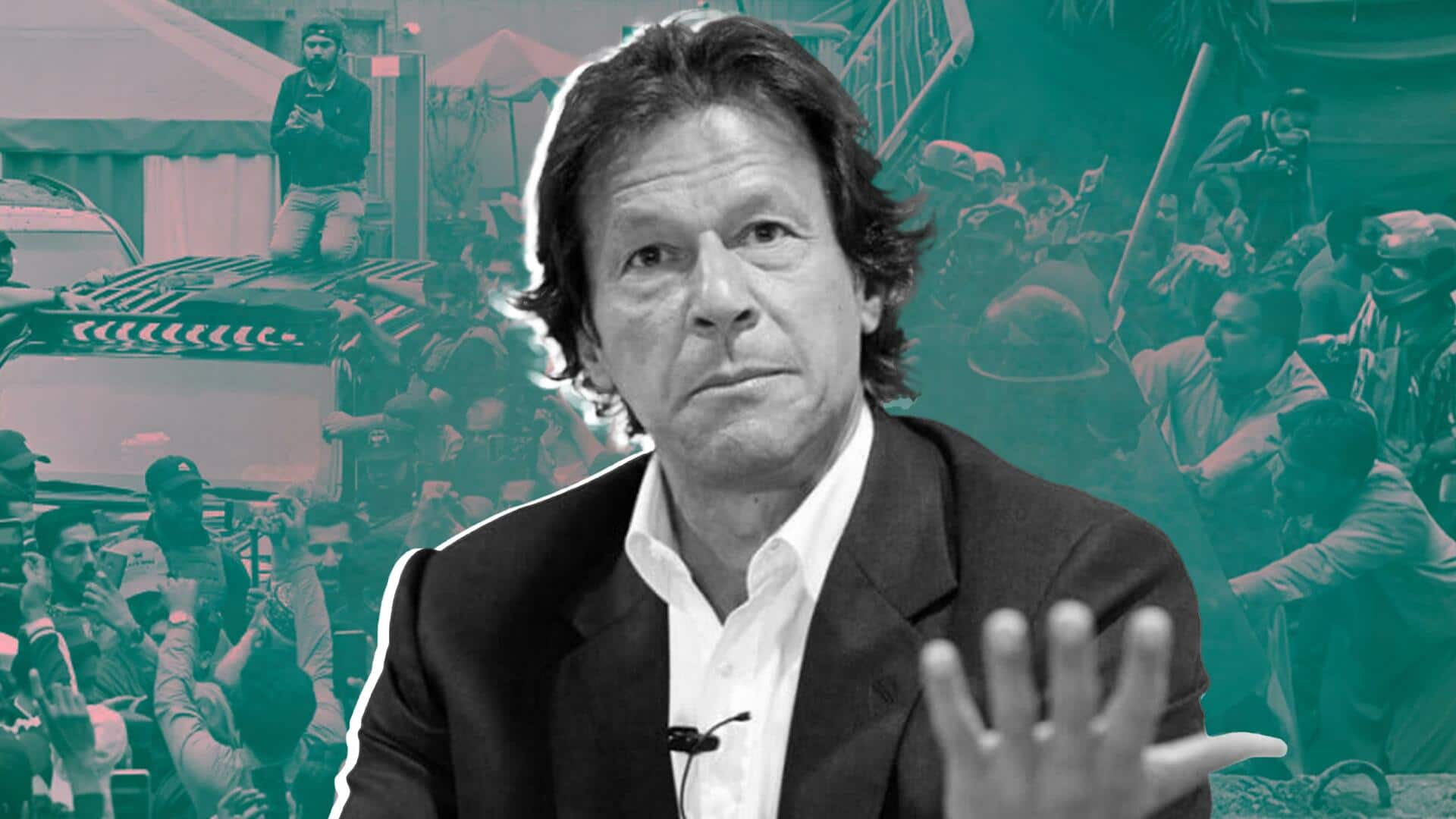 पाकिस्तान: पेशी के लिए गए पूर्व प्रधानमंत्री इमरान खान, पीछे से घर में घुसी पुलिस