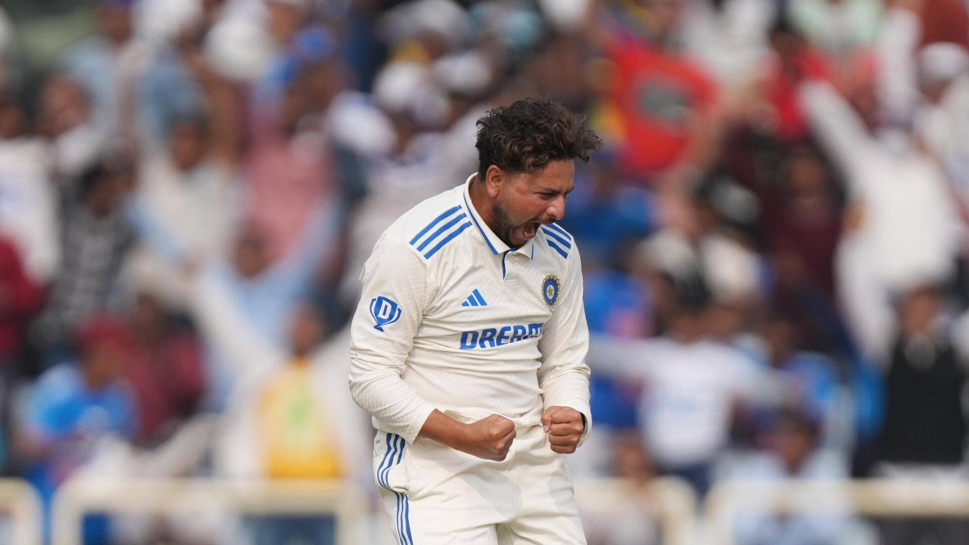 चौथा टेस्ट: कुलदीप यादव ने इंग्लैंड के खिलाफ किया अपना सर्वश्रेष्ठ गेंदबाजी प्रदर्शन, जानिए आंकड़े