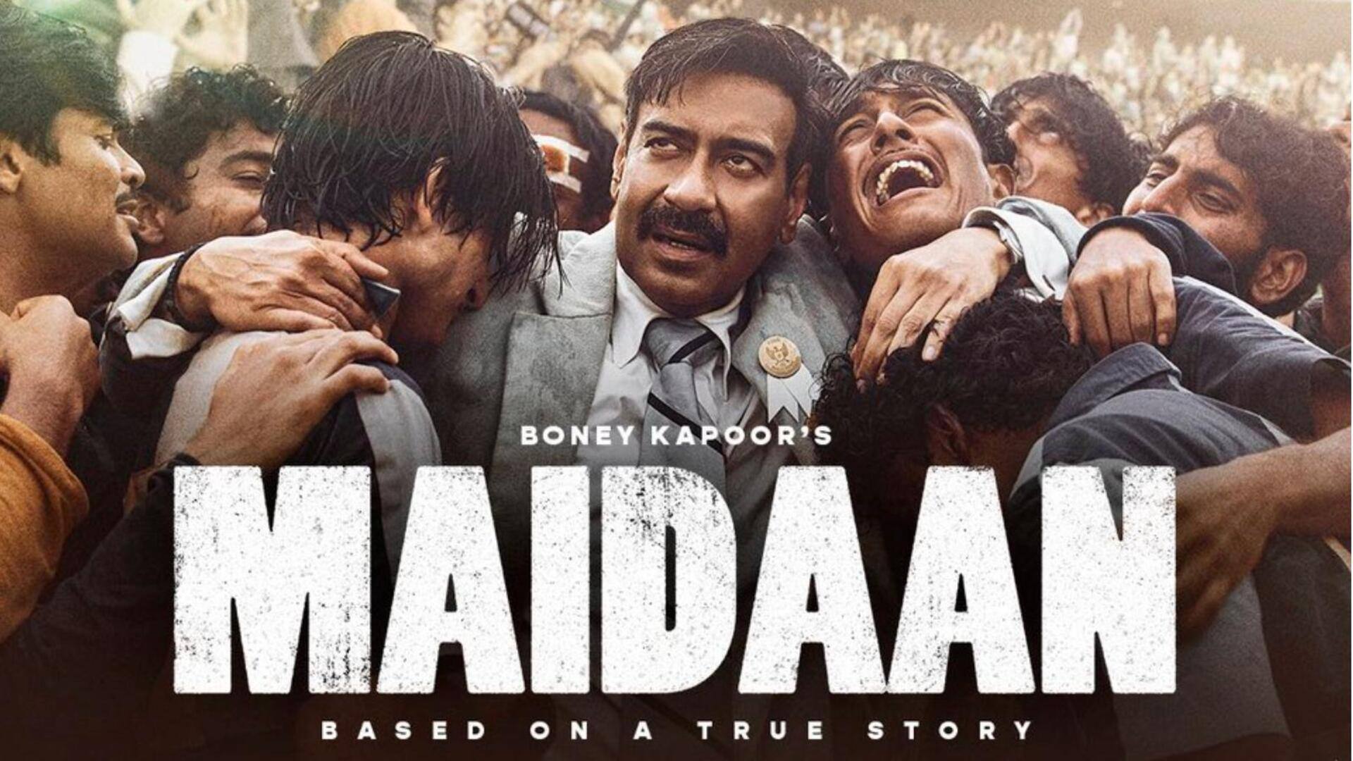 अजय देवगन की फिल्म 'मैदान' ने पार किया 50 करोड़ रुपये की कमाई का आंकड़ा 