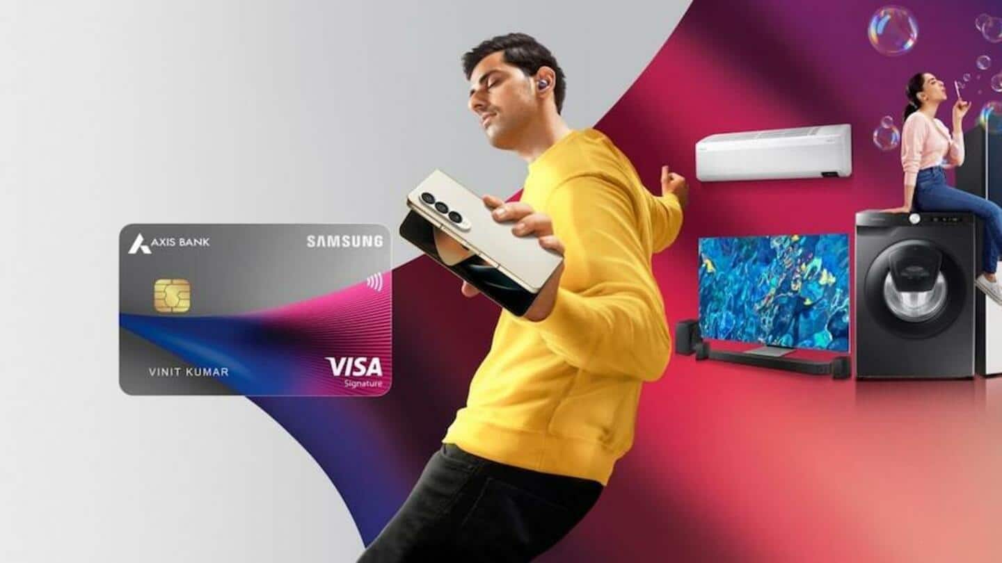 सैमसंग ने भारत में लॉन्च किया क्रेडिट कार्ड, एक साल तक मिलेगा कैशबैक