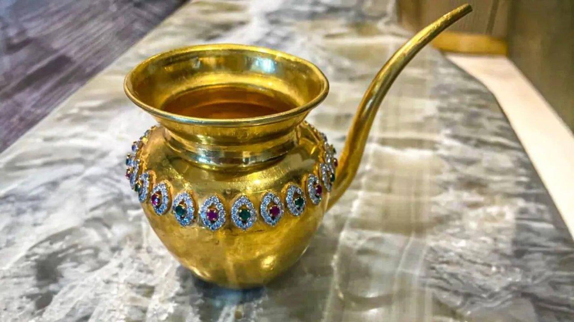दिल्ली: लाल किले में जैन धार्मिक समारोह से एक करोड़ रुपये कीमत का स्वर्ण कलश चोरी