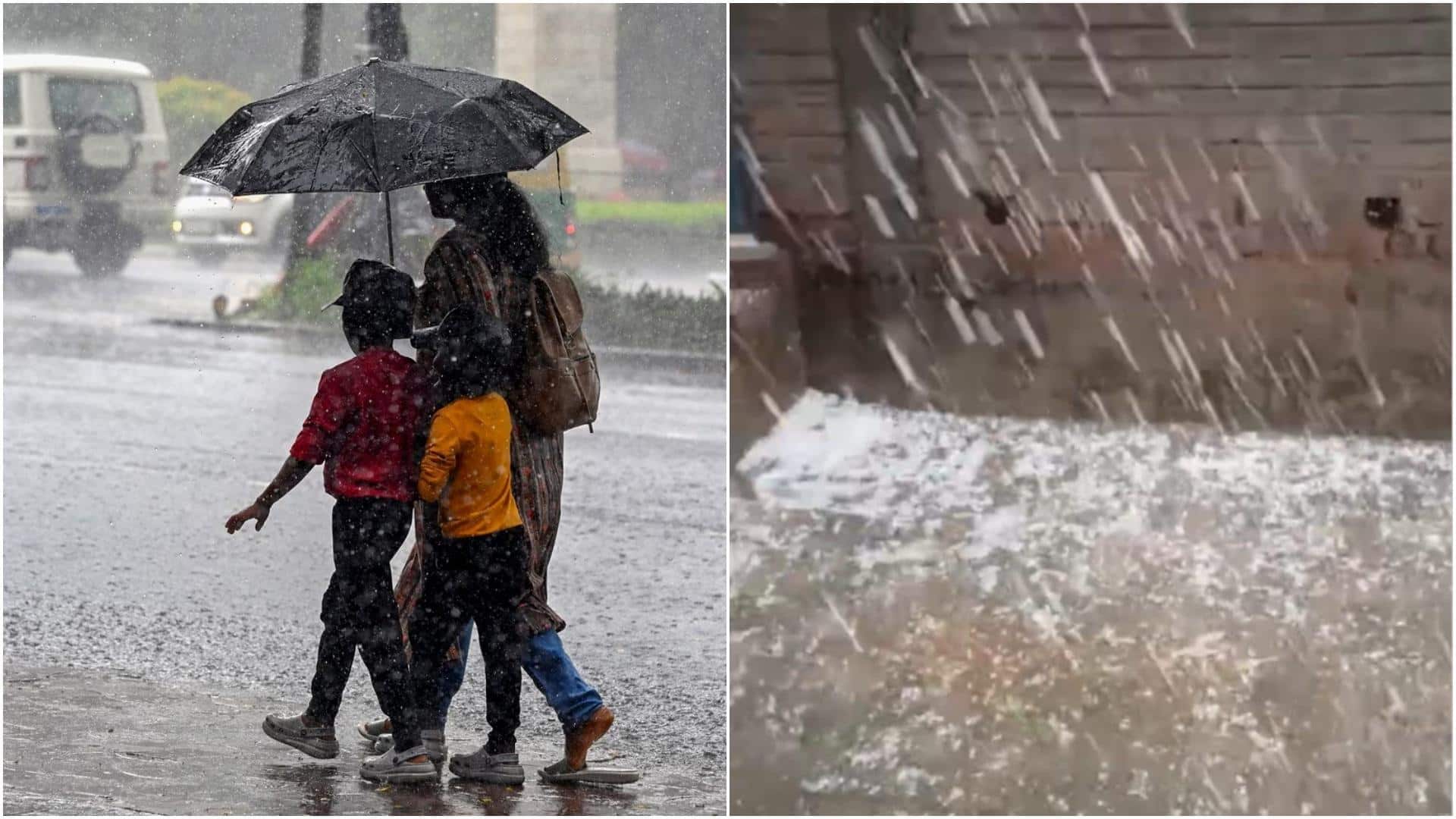 उत्तर भारत में फिर बिगड़ेगा मौसम, बारिश-अंड़ध और ओलावृष्टि का अलर्ट 