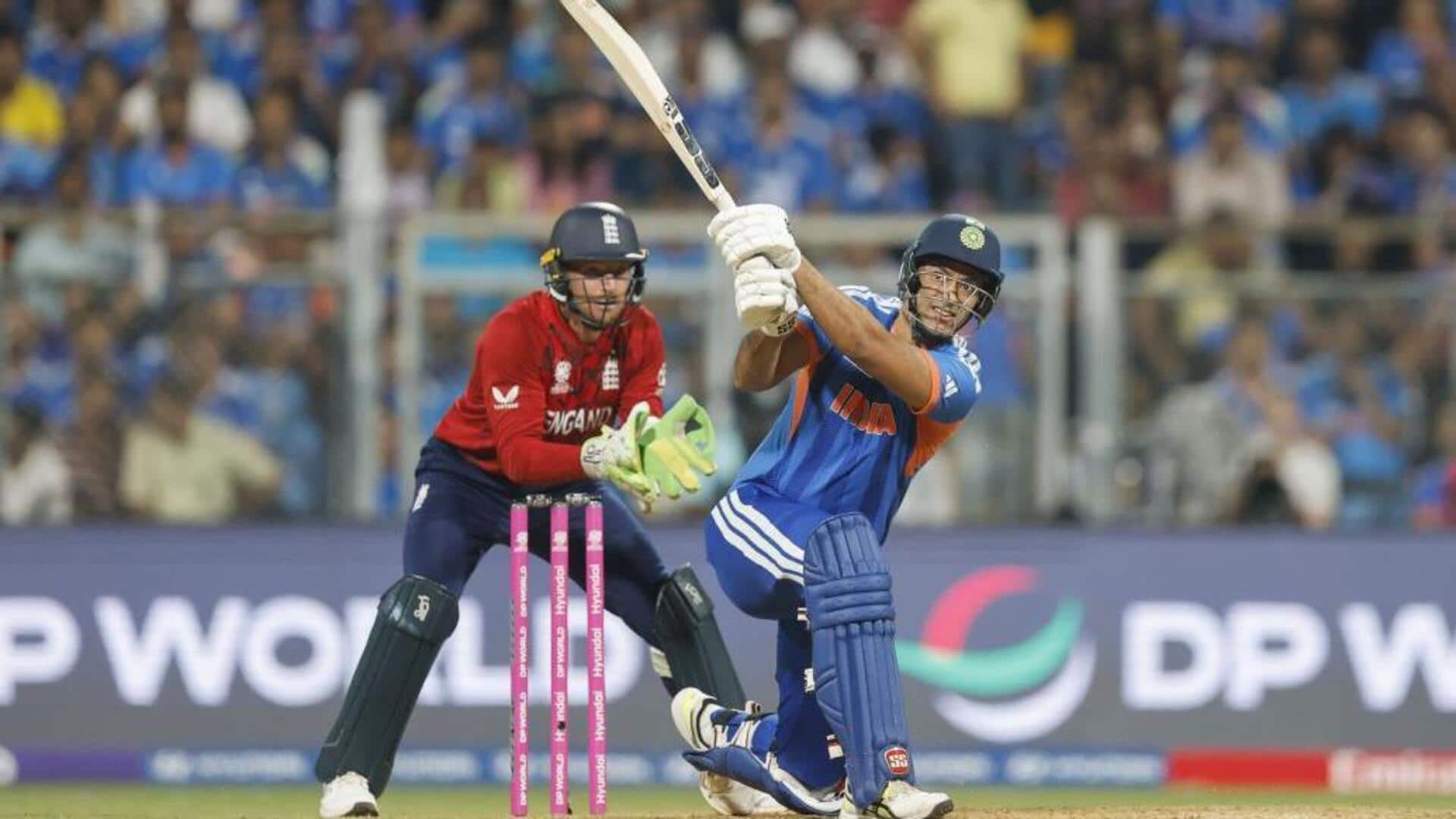 टी-20 विश्व कप में भारतीय टीम ने रचा इतिहास, नॉकआउट मैचों का सर्वोच्च स्कोर बनाया