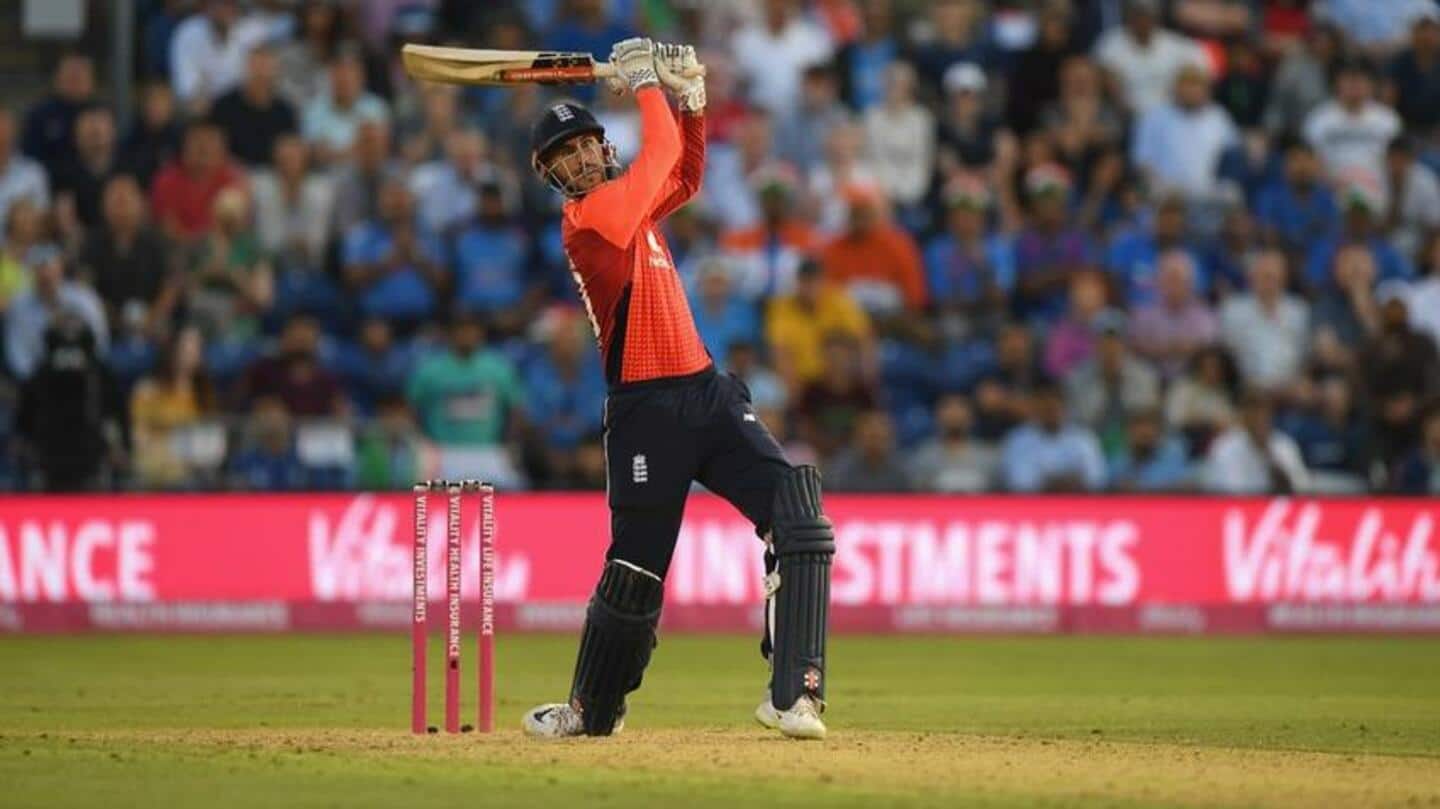इंग्लैंड के एलेक्स हेल्स का टी-20 क्रिकेट में कैसा रहा है प्रदर्शन?
