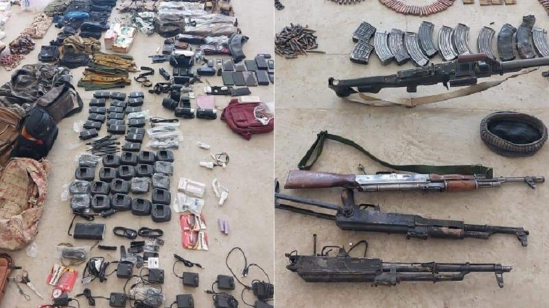 पाकिस्तानी सेना ने बलूचिस्तान में ढेर किए 15 आतंकी, बरामद किया हथियारों का जखीरा