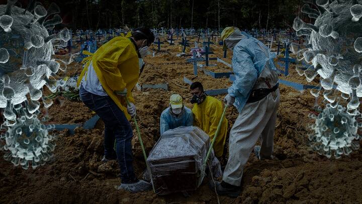 ब्राजील: थम नहीं रहा कोरोना का कहर, एक दिन में हुईं 4,000 से अधिक मौतें