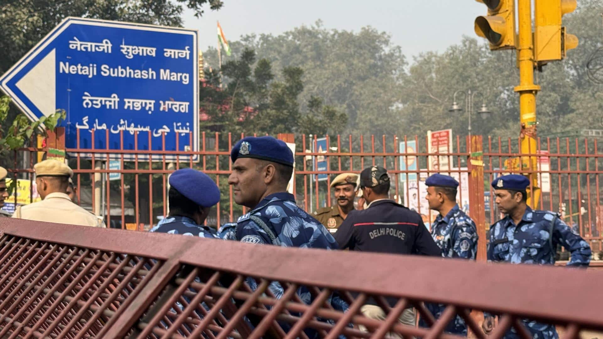 दिल्ली धमाका: पुलिस ने पहाड़गंज और दरियागंज के होटलों में की जांच, 4 हिरासत में