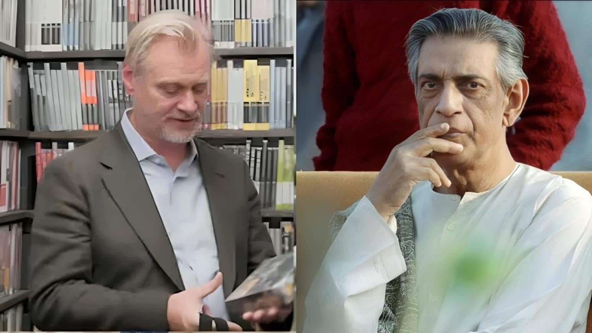 क्रिस्टोफर नोलन हुए सत्यजीत रे के मुरीद, बोले- 'पाथेर पांचाली' देख मेरा दिमाग चकरा गया 