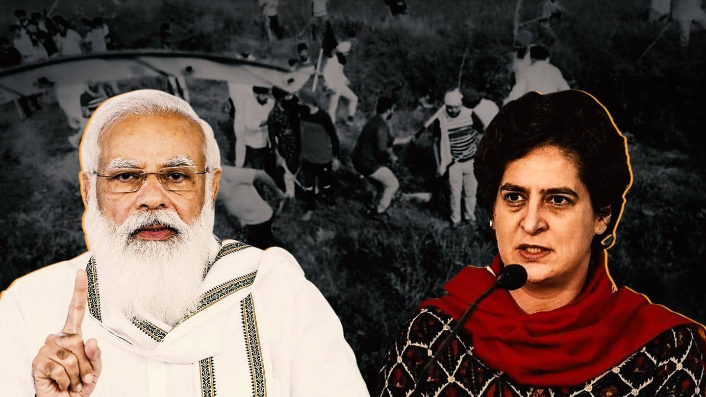प्रियंका गांधी का प्रधानमंत्री से सवाल, पूछा- क्या पीड़ित किसानों से मिलने लखीमपुर खीरी जाएंगे?